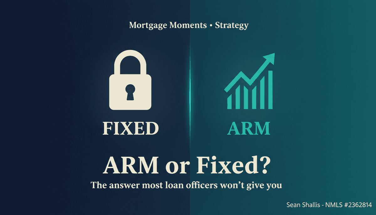 ARM or Fixed? The answer most loan officers won't give you